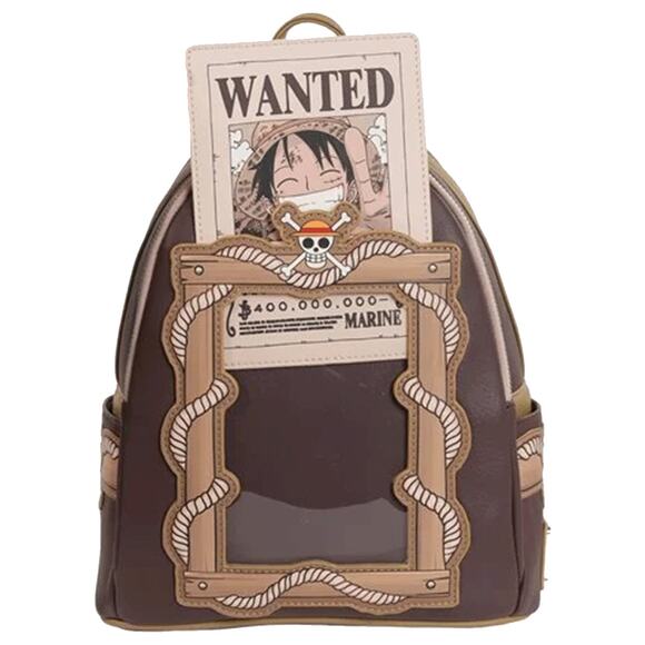 Loungefly One Piece Wanted Poster Mini Backpack NWT main image 7